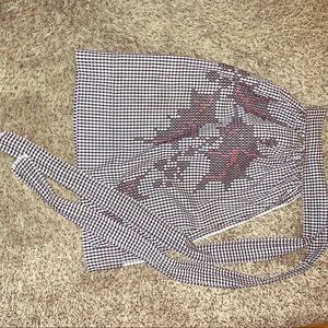 Hand stitched Christmas apron 💙